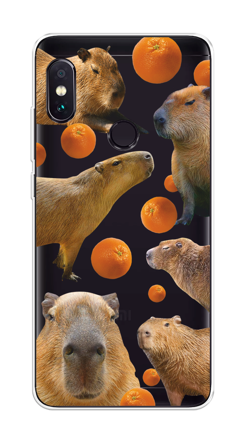 Чехол на Xiaomi Redmi Note 5/Note 5 Pro "Капибара и апельсины", Бежевый;оранжевый, 32750-1
Чехол на Xiaomi Redmi Note 5/Note 5 Pro "Капибара и апельсины", Бежевый;оранжевый, 32750-1