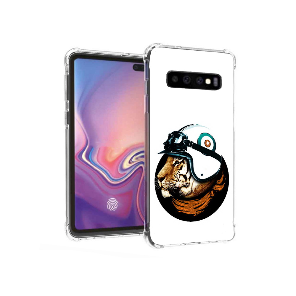 Чехол MyPads Tocco для Samsung Galaxy S10+ Тигр в шлеме (PT125670.500.171), Прозрачный, Tocco
Чехол MyPads Tocco для Samsung Galaxy S10+ Тигр в шлеме (PT125670.500.171), Прозрачный, Tocco