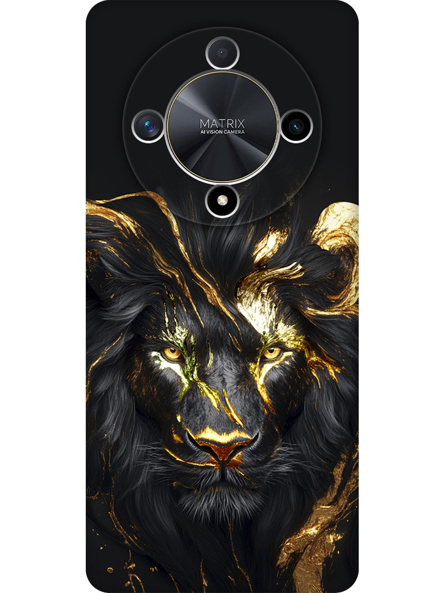 Силиконовый чехол на Honor X9b / X50 с принтом "Золотой лев" матовый черный, Черный;золотистый, 781974313
Силиконовый чехол на Honor X9b / X50 с принтом "Золотой лев" матовый черный, Черный;золотистый, 781974313