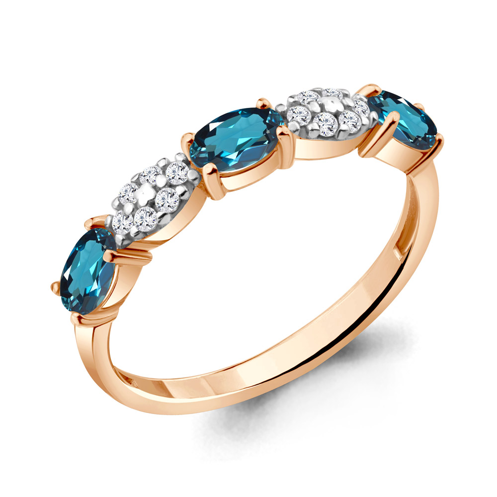 Кольцо из серебра с топазом\фианитом Aquamarine Aquamarine 6940308А_925_з р. 18, 6940308А_925_з
Кольцо из серебра с топазом\фианитом Aquamarine Aquamarine 6940308А_925_з р. 18, 6940308А_925_з