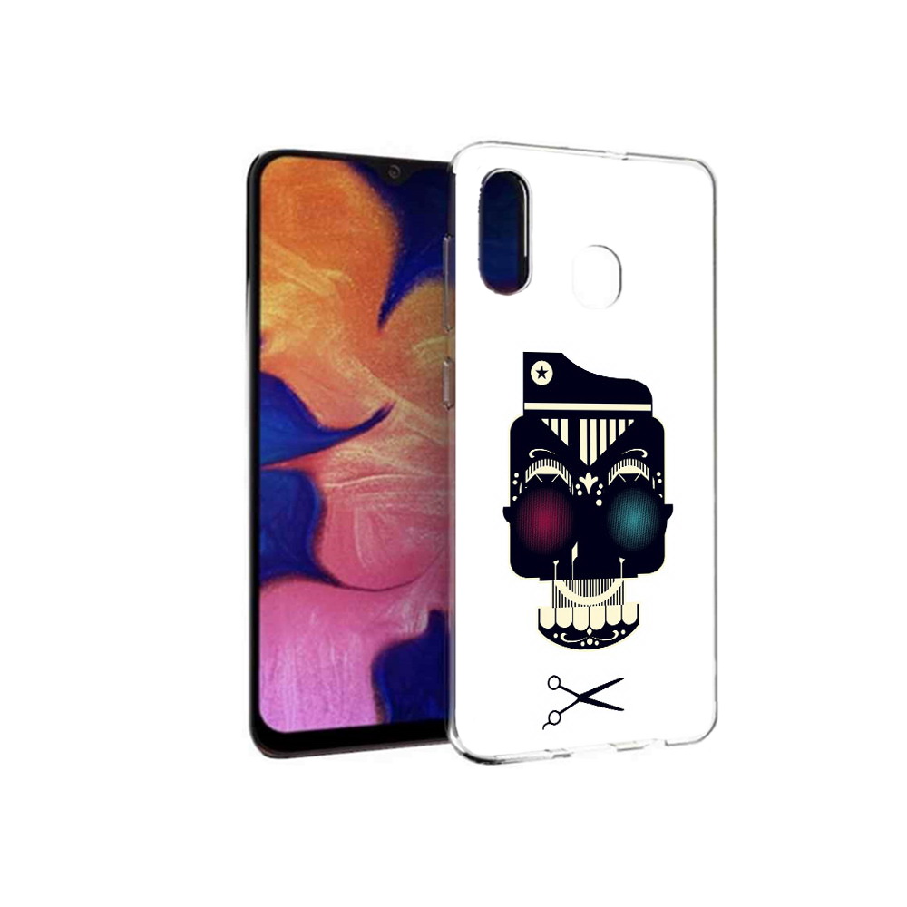 Чехол MyPads Tocco для Samsung Galaxy A30 черно белый скелет с яркими глазами, Прозрачный, Tocco
Чехол MyPads Tocco для Samsung Galaxy A30 черно белый скелет с яркими глазами, Прозрачный, Tocco