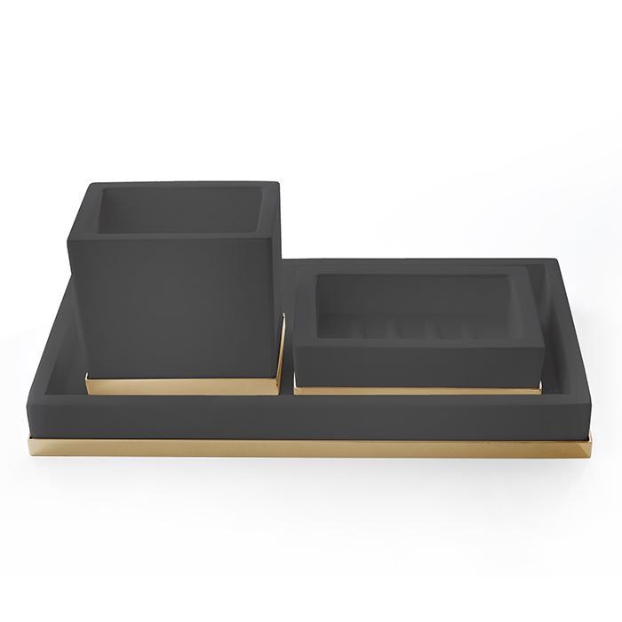 Набор аксессуаров для ванной 3SC Mood Deluxe MDN98AGD
Набор аксессуаров для ванной 3SC Mood Deluxe MDN98AGD