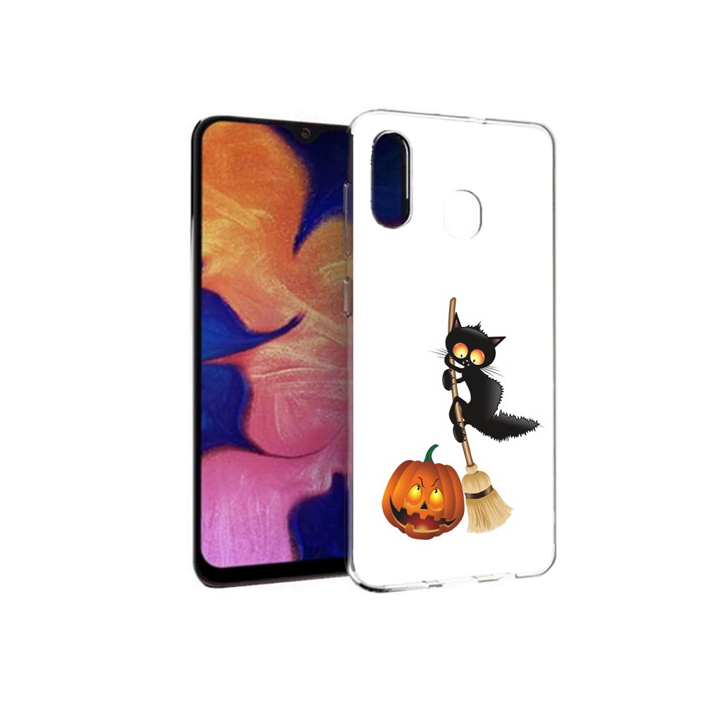Чехол MyPads Tocco для Samsung Galaxy A30 хэлуинский котик (PT126700.499.667), Прозрачный, Tocco
Чехол MyPads Tocco для Samsung Galaxy A30 хэлуинский котик (PT126700.499.667), Прозрачный, Tocco