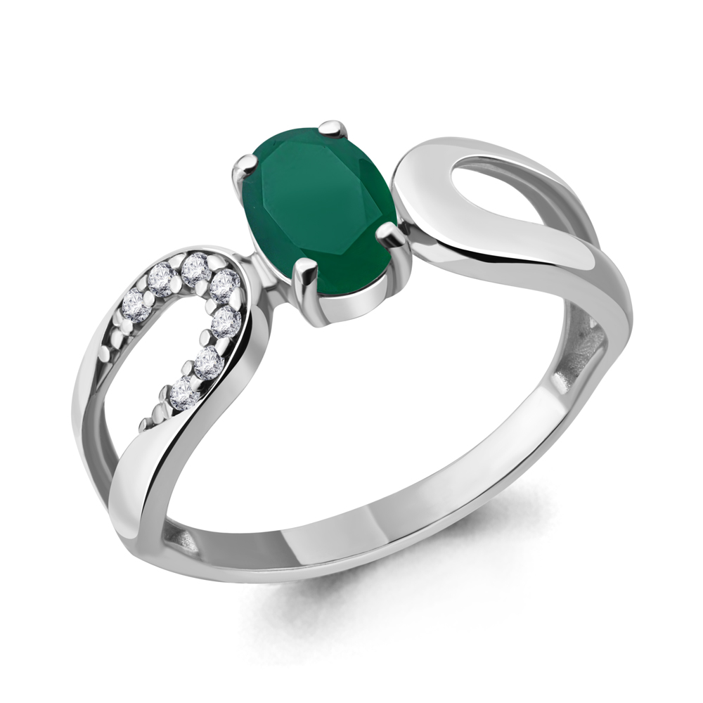 Кольцо из серебра с агатом\фианитом Aquamarine Aquamarine 6931809А_925_р р. 19, 6931809А_925_р
Кольцо из серебра с агатом\фианитом Aquamarine Aquamarine 6931809А_925_р р. 19, 6931809А_925_р