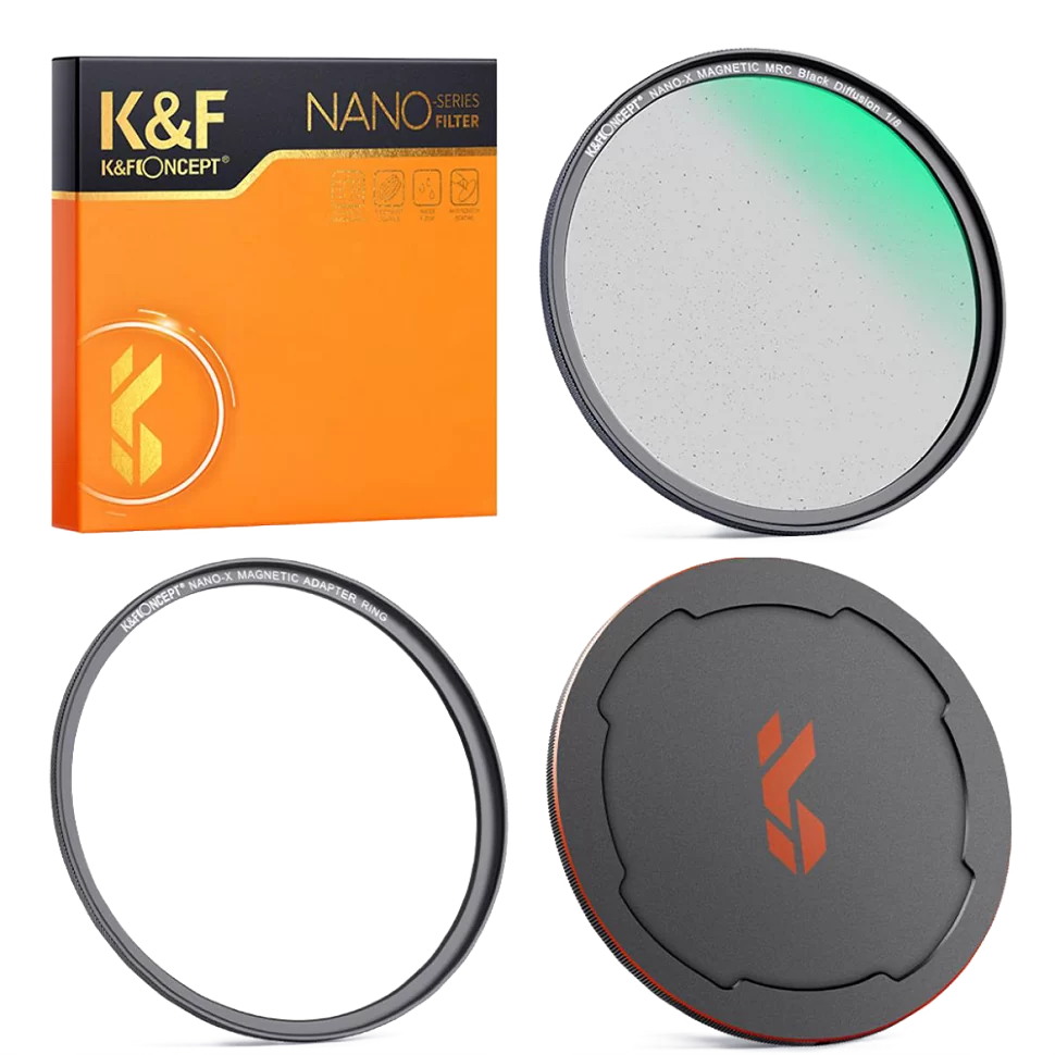 Светофильтр K&F Concept Nano-X Magnetic Black Mist 1/8 67мм SKU.1839, Nano-X Magnetic Black Mist 1/4
Светофильтр K&F Concept Nano-X Magnetic Black Mist 1/8 67мм SKU.1839, Nano-X Magnetic Black Mist 1/4