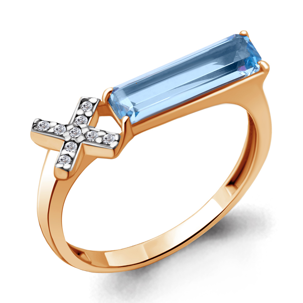Кольцо из серебра с фианитом Aquamarine Aquamarine 6930192А_925_з р. 16, 6930192А_925_з
Кольцо из серебра с фианитом Aquamarine Aquamarine 6930192А_925_з р. 16, 6930192А_925_з