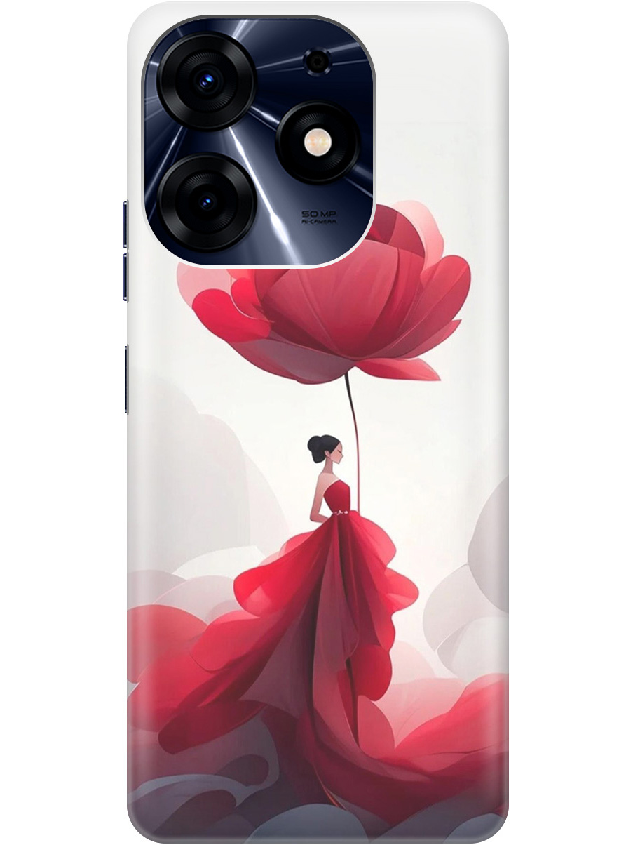 Силиконовый чехол на Tecno Spark 10 Pro с рисунком "Цветочная девушка в красном", Белый;красный, 20001075
Силиконовый чехол на Tecno Spark 10 Pro с рисунком "Цветочная девушка в красном", Белый;красный, 20001075