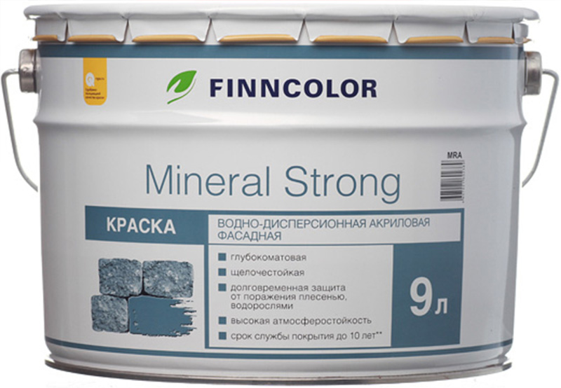 FINNCOLOR Mineral Strong base MRC под колеровку краска акриловая фасадная (9л), FINNCOLOR Mineral Strong base MRC под колеровку краска водно-дисперсионная акриловая фасадная (9л)
FINNCOLOR Mineral Strong base MRC под колеровку краска акриловая фасадная (9л), FINNCOLOR Mineral Strong base MRC под колеровку краска водно-дисперсионная акриловая фасадная (9л)