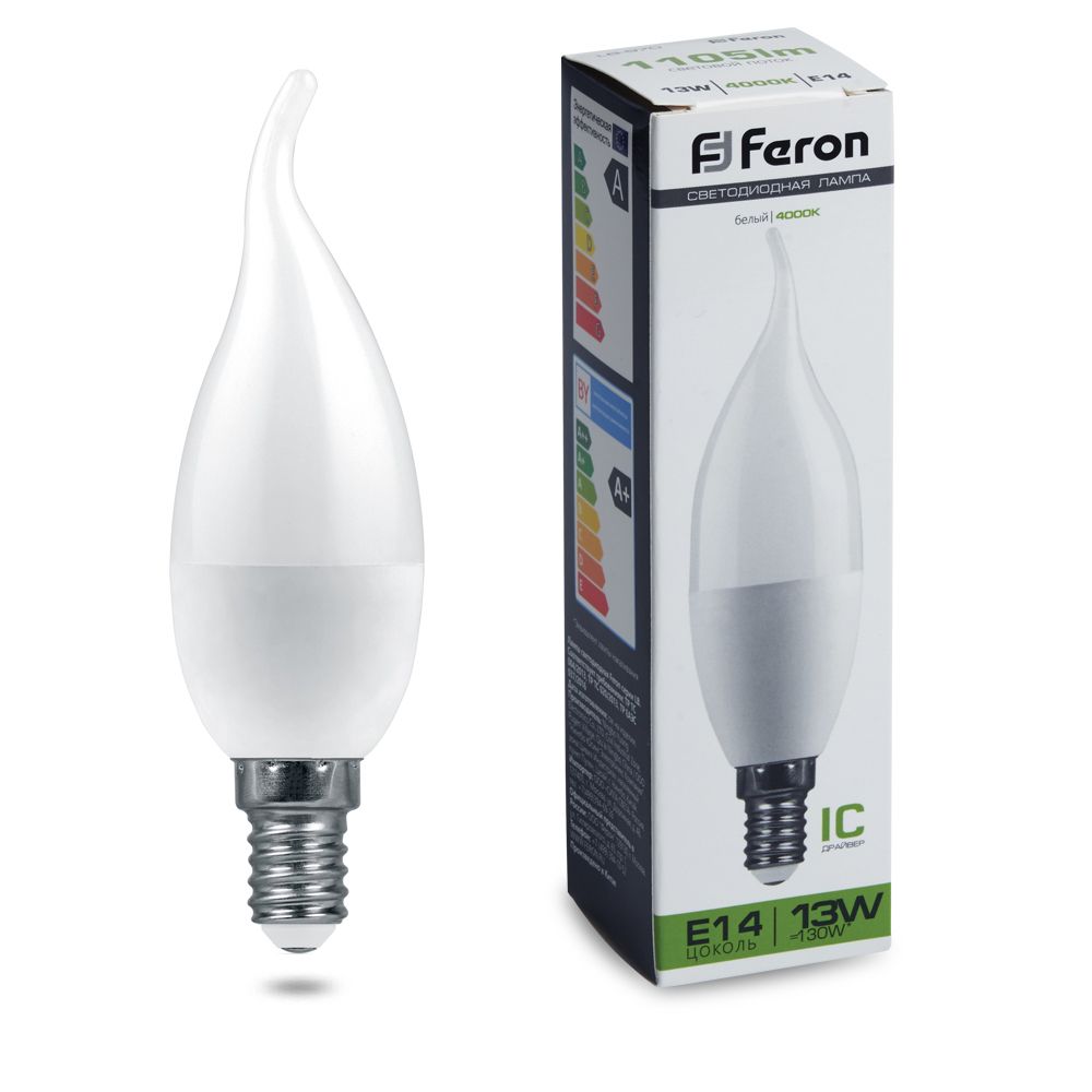 Лампочка светодиодная FERON LB-970, 13Вт E14 230V белый, упаковка 10 шт., 38113, LB-970
Лампочка светодиодная FERON LB-970, 13Вт E14 230V белый, упаковка 10 шт., 38113, LB-970