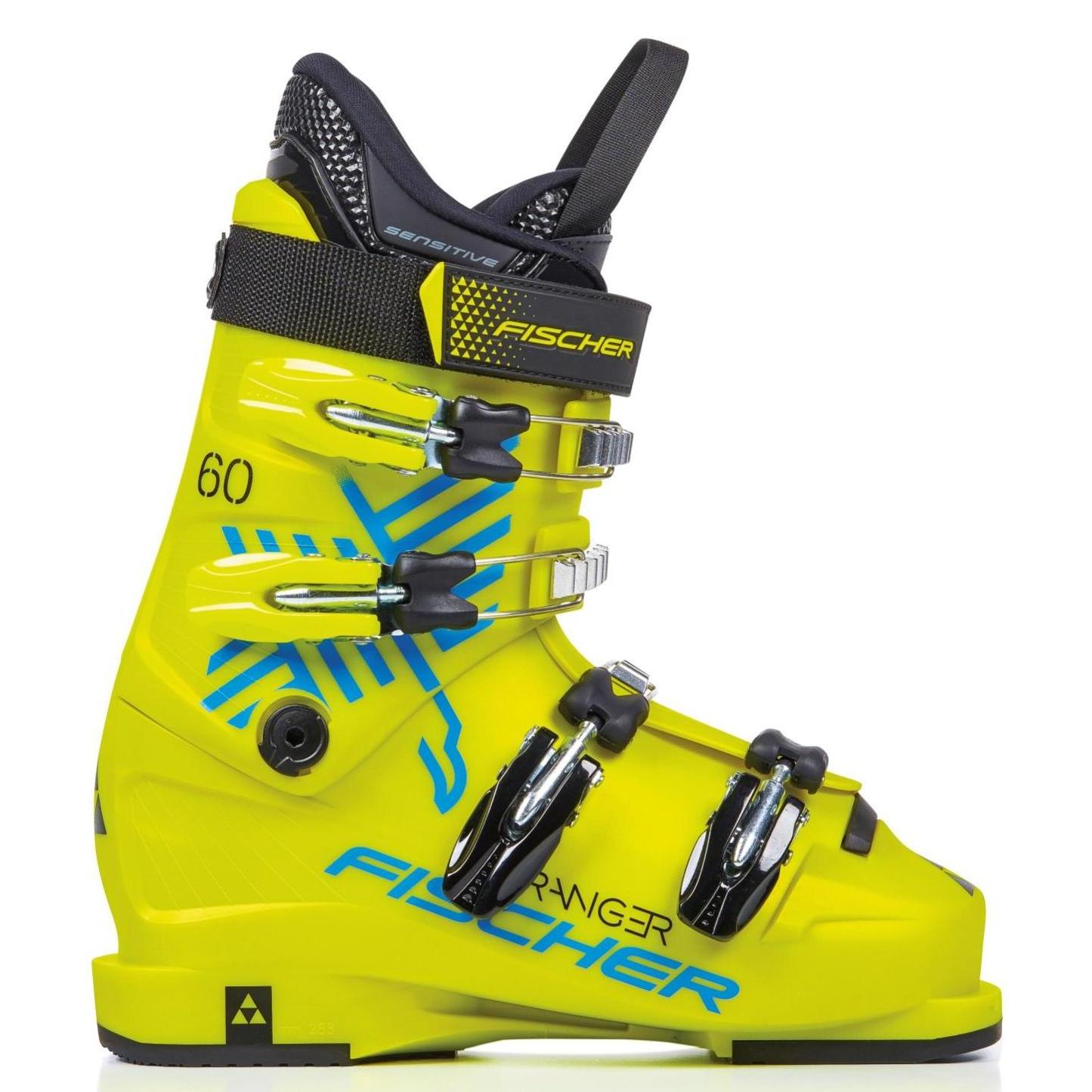 фото Горнолыжные ботинки fischer ranger 60 jr. thermoshape 2020 yellow, 21,5 см