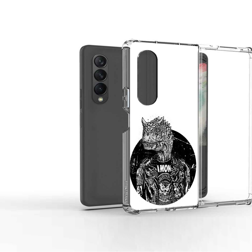 Чехол MyPads Tocco для Samsung Galaxy Z Fold 3 динозавр в куртке, Прозрачный, Tocco
Чехол MyPads Tocco для Samsung Galaxy Z Fold 3 динозавр в куртке, Прозрачный, Tocco