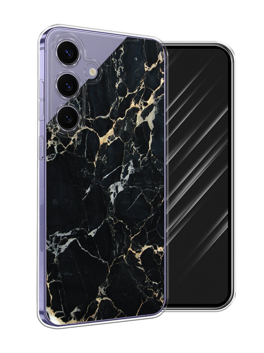 Чехол Awog на Samsung Galaxy S24 Plus "Черный мрамор уголок", Черный;золотистый, 2109150-1
Чехол Awog на Samsung Galaxy S24 Plus "Черный мрамор уголок", Черный;золотистый, 2109150-1