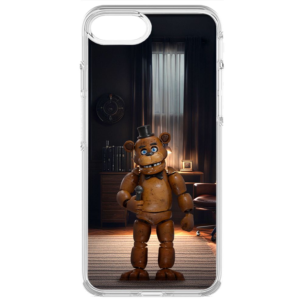 Чехол-накладка Krutoff Clear Case ФНАФ - Медведь Фредди для iPhone 8, Прозрачный
Чехол-накладка Krutoff Clear Case ФНАФ - Медведь Фредди для iPhone 8, Прозрачный