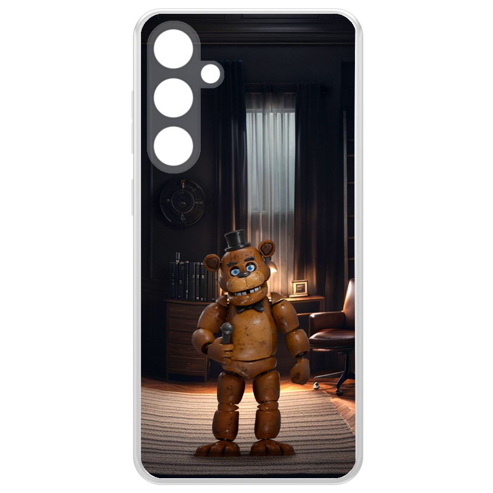 Чехол-накладка Krutoff Clear Case ФНАФ - Медведь Фредди для Samsung Galaxy S23 FE, Прозрачный
Чехол-накладка Krutoff Clear Case ФНАФ - Медведь Фредди для Samsung Galaxy S23 FE, Прозрачный