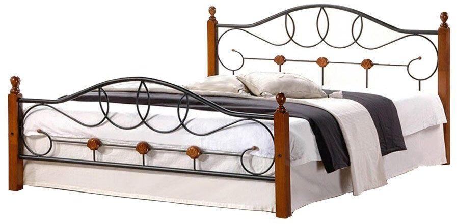 Кровать 1,5-спальная TetChair АТ-822 Double Bed 140х200 Черный/Красный дуб-0-gevea_metall, АТ-822
Кровать 1,5-спальная TetChair АТ-822 Double Bed 140х200 Черный/Красный дуб-0-gevea_metall, АТ-822