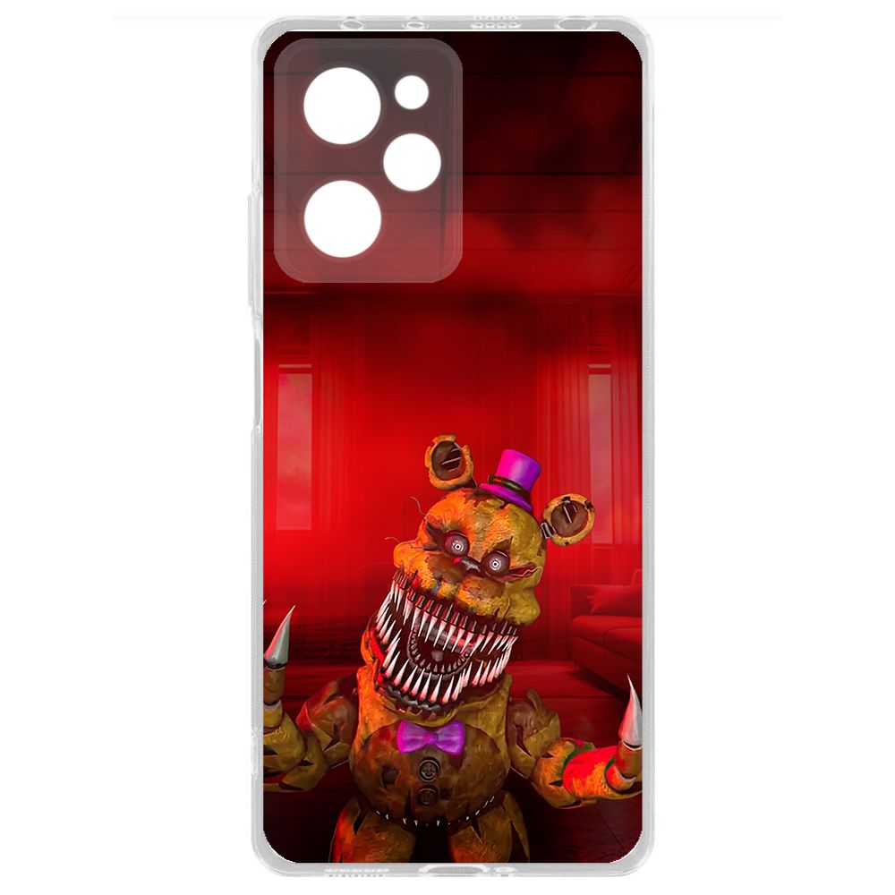 Чехол-накладка Krutoff Clear Case ФНАФ - Фредди атакует для Xiaomi Poco X5 Pro, Прозрачный
Чехол-накладка Krutoff Clear Case ФНАФ - Фредди атакует для Xiaomi Poco X5 Pro, Прозрачный