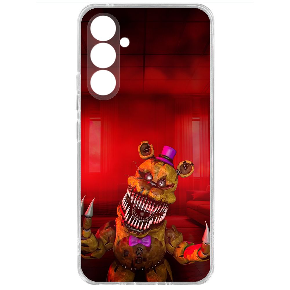 Чехол-накладка Krutoff Clear Case ФНАФ - Фредди атакует для Samsung Galaxy A54 5G (A546), Прозрачный
Чехол-накладка Krutoff Clear Case ФНАФ - Фредди атакует для Samsung Galaxy A54 5G (A546), Прозрачный