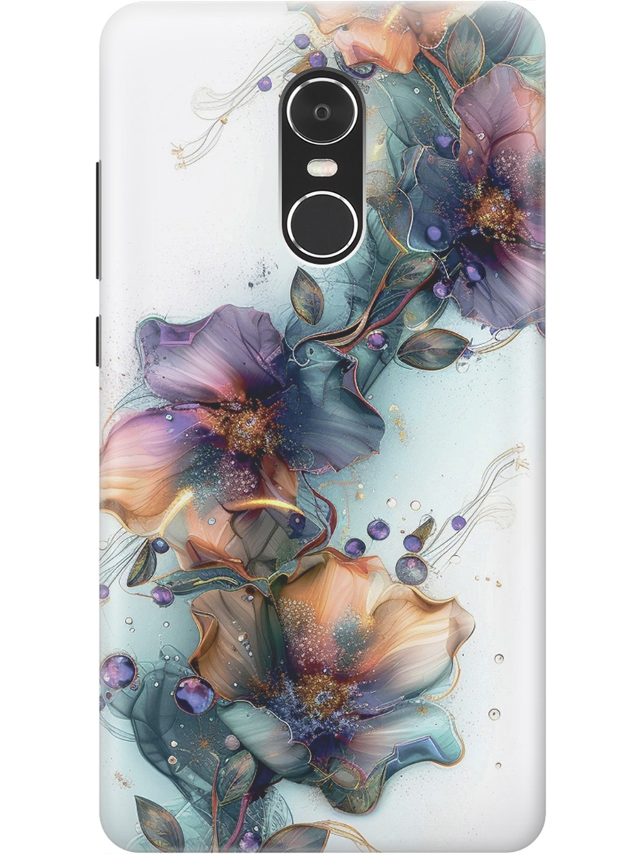 Силиконовый чехол на Xiaomi Redmi Note 4/Note 4X с принтом "Мистические цветы", Прозрачный;белый;зеленый, 713044810
Силиконовый чехол на Xiaomi Redmi Note 4/Note 4X с принтом "Мистические цветы", Прозрачный;белый;зеленый, 713044810
