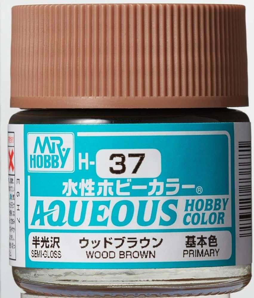 Краска акриловая водоразбавляемая MR.HOBBY WOOD BROWN, глянцевая, MH-H37, Древесно коричневый
Краска акриловая водоразбавляемая MR.HOBBY WOOD BROWN, глянцевая, MH-H37, Древесно коричневый