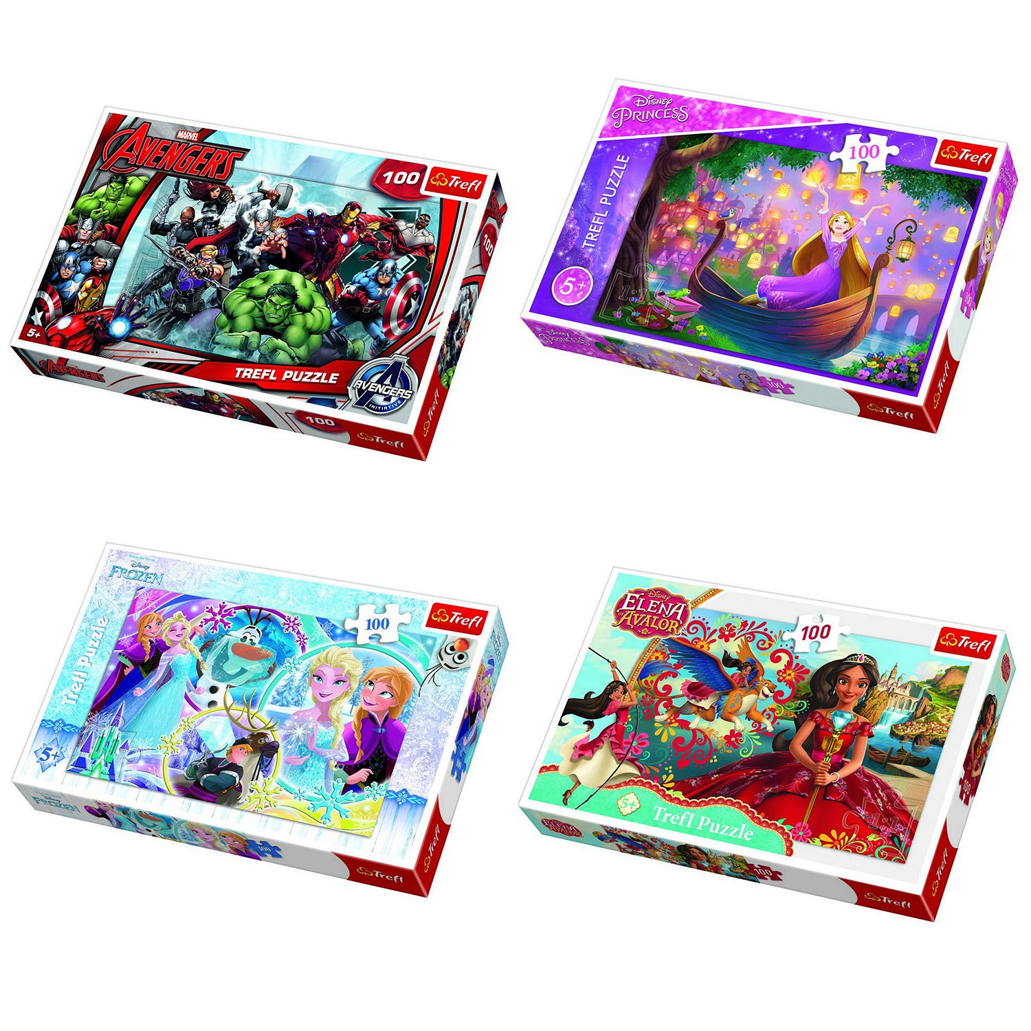 Пазл Trefl 100 элементов в ассортименте
Пазл Trefl 100 элементов в ассортименте