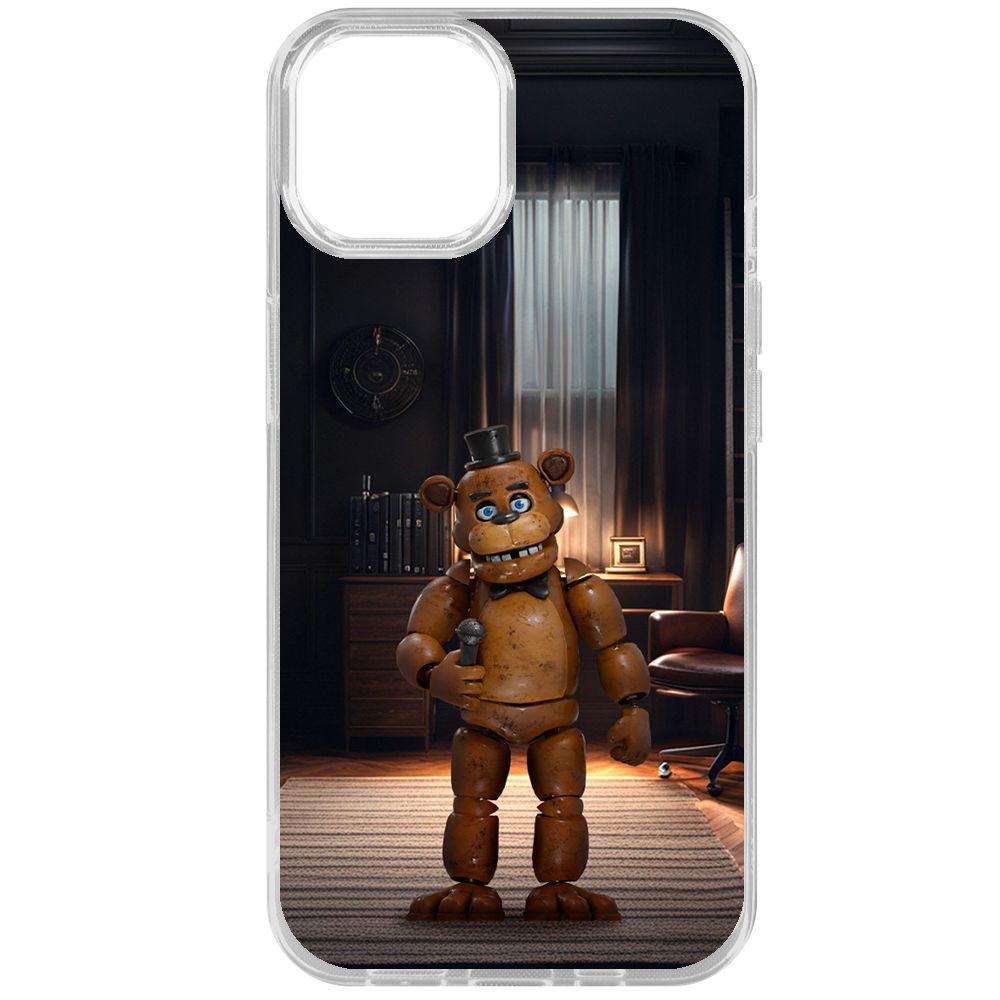 Чехол-накладка Krutoff Clear Case ФНАФ - Медведь Фредди для iPhone 15, Прозрачный
Чехол-накладка Krutoff Clear Case ФНАФ - Медведь Фредди для iPhone 15, Прозрачный