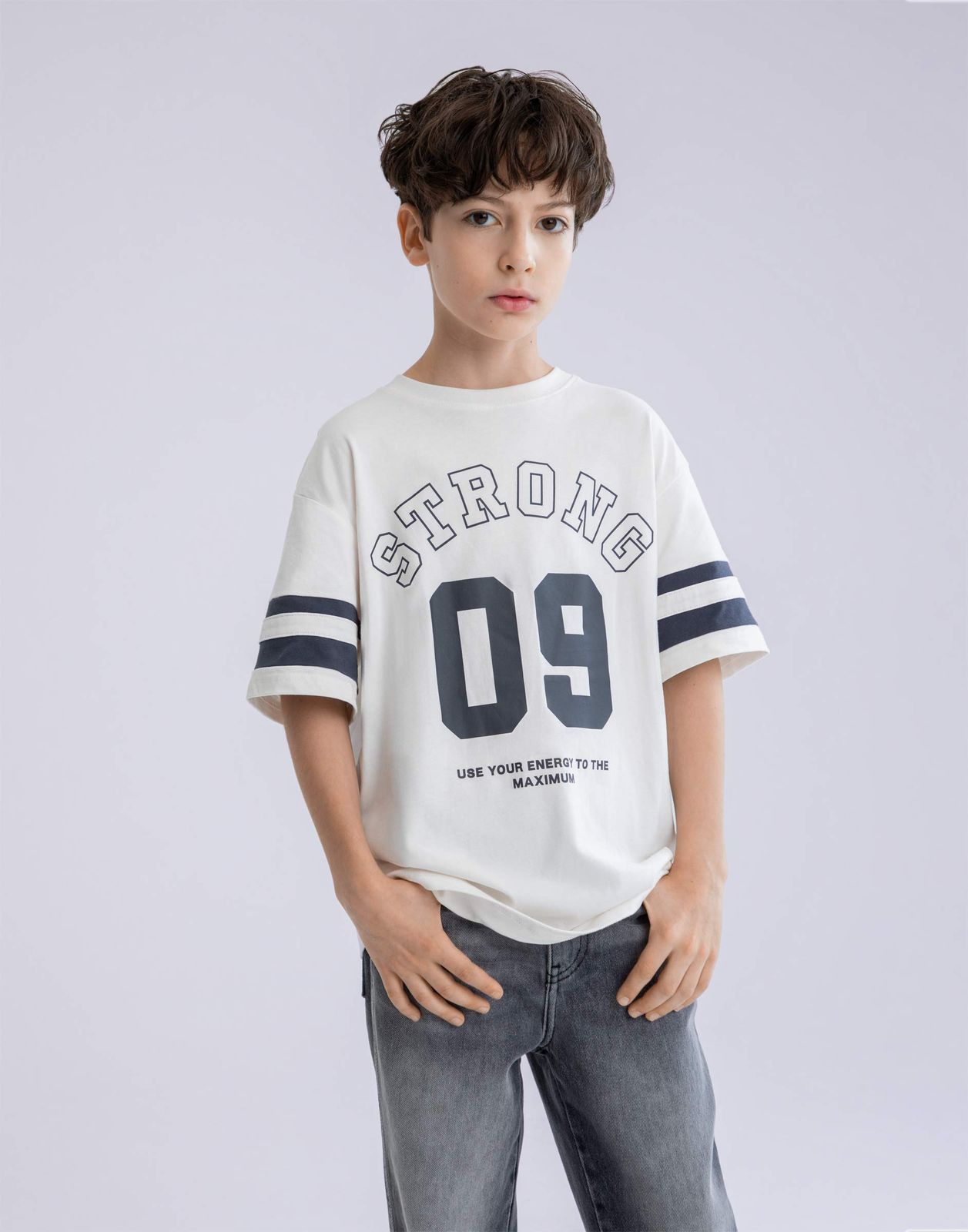 Футболка для мальчика Gloria Jeans BKT015426 молочный/серый 14-16л/176, Белый, BKT015426
Футболка для мальчика Gloria Jeans BKT015426 молочный/серый 14-16л/176, Белый, BKT015426