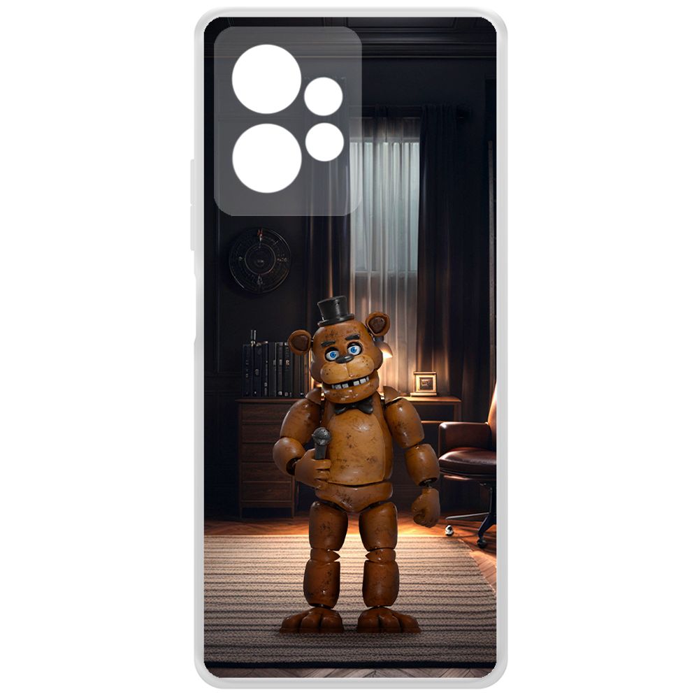 Чехол-накладка Krutoff Clear Case ФНАФ - Медведь Фредди для Xiaomi Redmi Note 12 4G, Прозрачный
Чехол-накладка Krutoff Clear Case ФНАФ - Медведь Фредди для Xiaomi Redmi Note 12 4G, Прозрачный