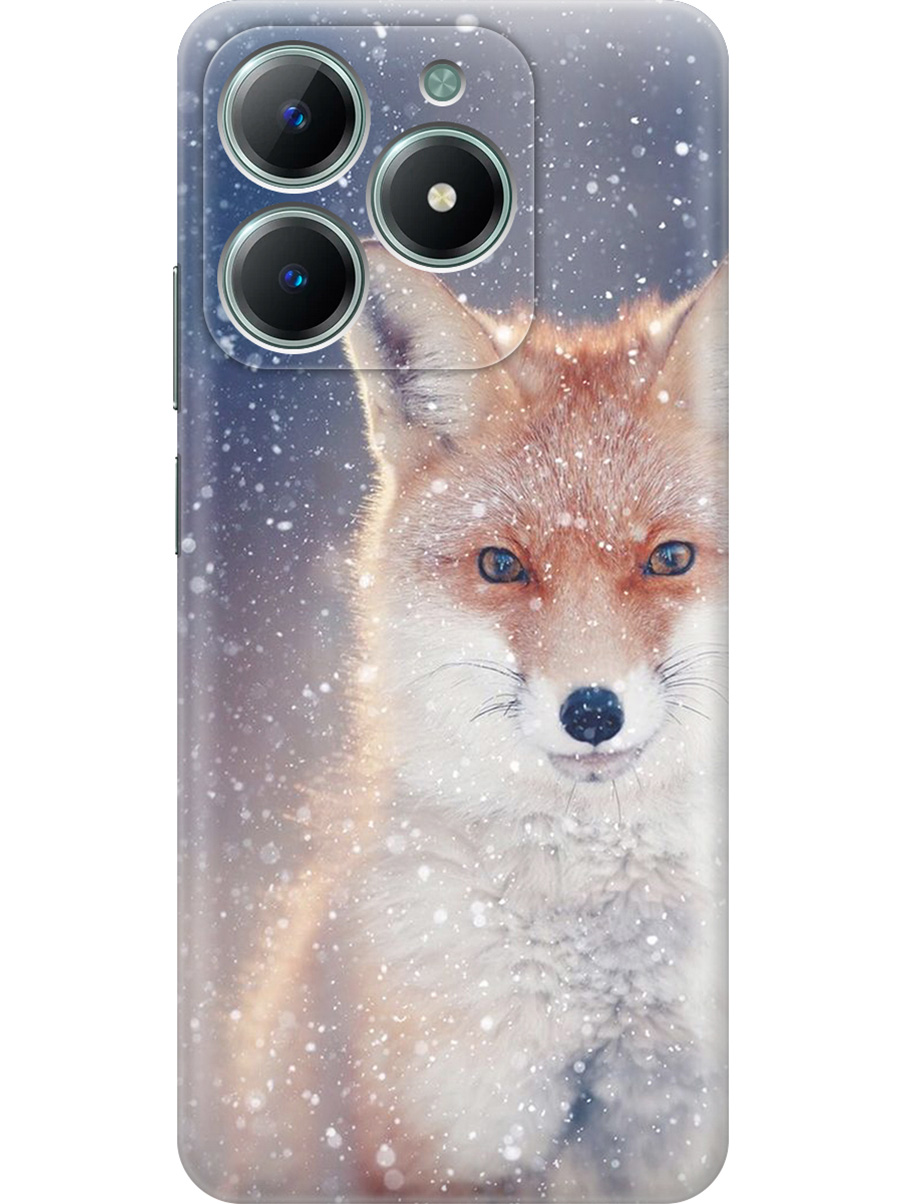 Силиконовый чехол на Realme C61 / C63 с принтом "Лисица в снегопад", Прозрачный;белый;оранжевый;синий, 785979612 
Силиконовый чехол на Realme C61 / C63 с принтом "Лисица в снегопад", Прозрачный;белый;оранжевый;синий, 785979612
