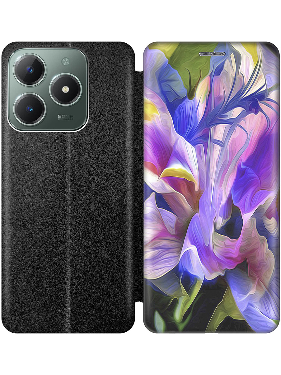 Чехол-книжка на Realme C61 / C63 с принтом "Цветочная абстракция" черный, Черный;зеленый;синий;фиолетовый, 785979621
Чехол-книжка на Realme C61 / C63 с принтом "Цветочная абстракция" черный, Черный;зеленый;синий;фиолетовый, 785979621