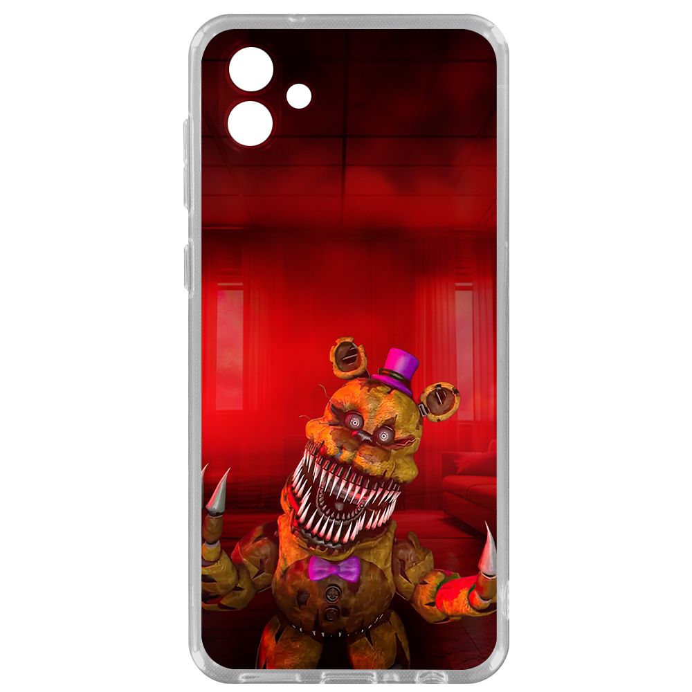 Чехол-накладка Krutoff Clear Case ФНАФ - Фредди атакует для Samsung Galaxy A04 (A045), Прозрачный
Чехол-накладка Krutoff Clear Case ФНАФ - Фредди атакует для Samsung Galaxy A04 (A045), Прозрачный