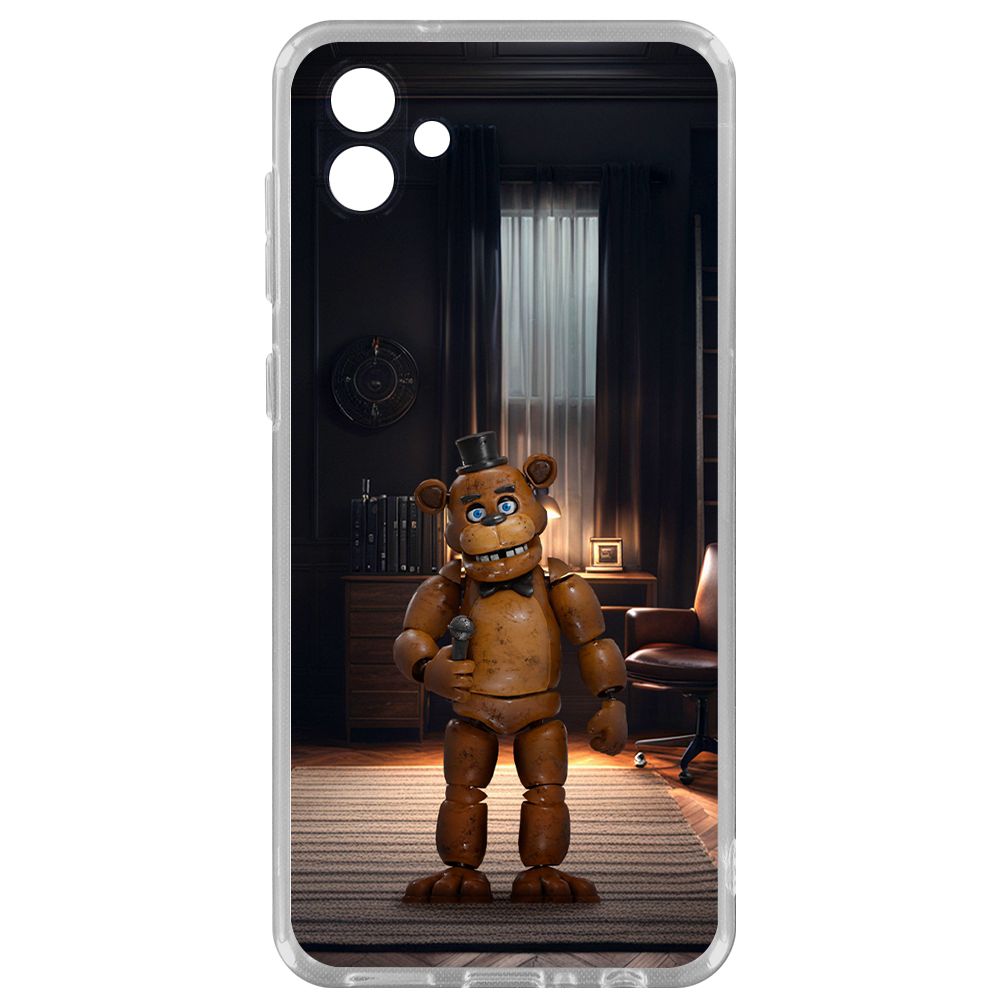 Чехол-накладка Krutoff Clear Case ФНАФ - Медведь Фредди для Samsung Galaxy A04 (A045), Прозрачный
Чехол-накладка Krutoff Clear Case ФНАФ - Медведь Фредди для Samsung Galaxy A04 (A045), Прозрачный