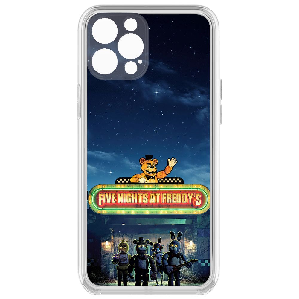 Чехол-накладка Krutoff Clear Case ФНАФ - Банда вместе для iPhone 12 Pro с защитой камеры, Прозрачный
Чехол-накладка Krutoff Clear Case ФНАФ - Банда вместе для iPhone 12 Pro с защитой камеры, Прозрачный