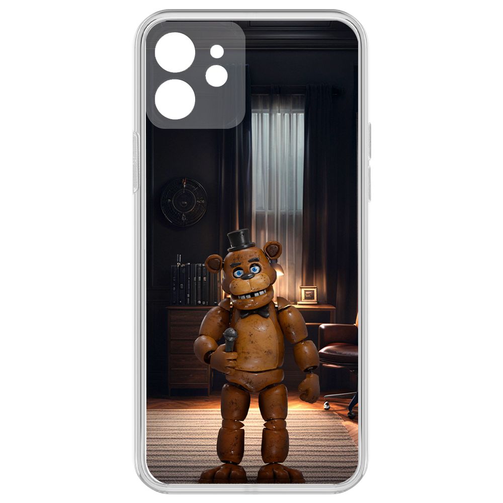 Чехол-накладка Krutoff Clear Case ФНАФ - Медведь Фредди для iPhone 12 с защитой камеры, Прозрачный
Чехол-накладка Krutoff Clear Case ФНАФ - Медведь Фредди для iPhone 12 с защитой камеры, Прозрачный