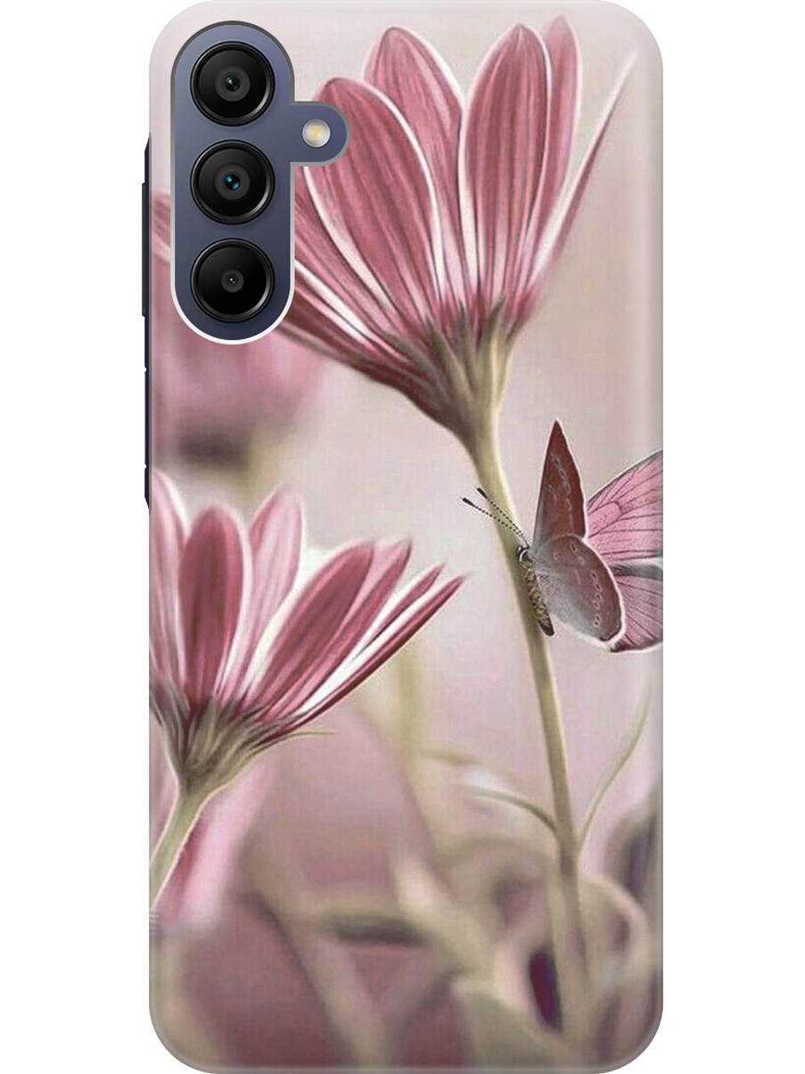 Силиконовый чехол на Samsung Galaxy A15 с рисунком "Бабочка на розовом цветке", Бежевый;розовый, 20012138
Силиконовый чехол на Samsung Galaxy A15 с рисунком "Бабочка на розовом цветке", Бежевый;розовый, 20012138