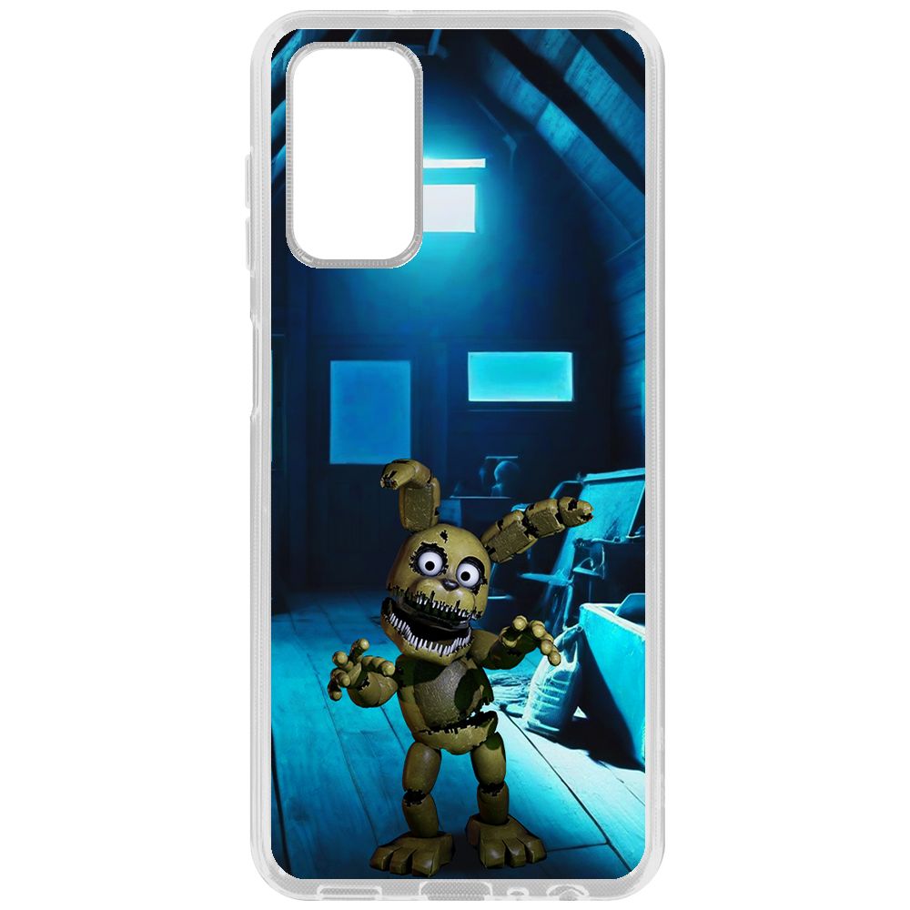 Чехол-накладка Krutoff Clear Case ФНАФ - Плюштрап для Samsung Galaxy A13 (A135), Прозрачный
Чехол-накладка Krutoff Clear Case ФНАФ - Плюштрап для Samsung Galaxy A13 (A135), Прозрачный