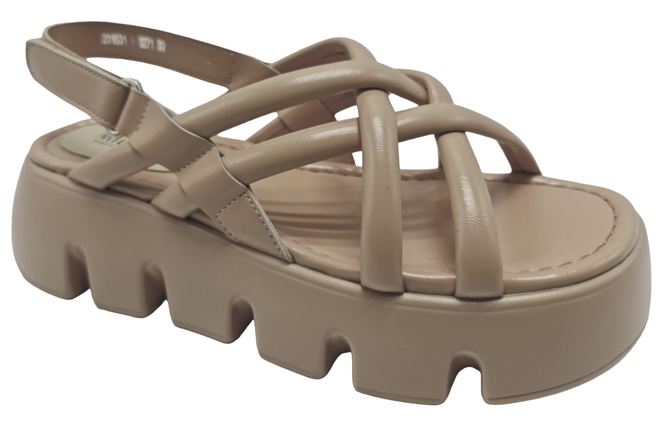 Сандалии женские Milana 2315311 бежевые 38 RU, Бежевый, 2315311 
Сандалии женские Milana 2315311 бежевые 38 RU, Бежевый, 2315311