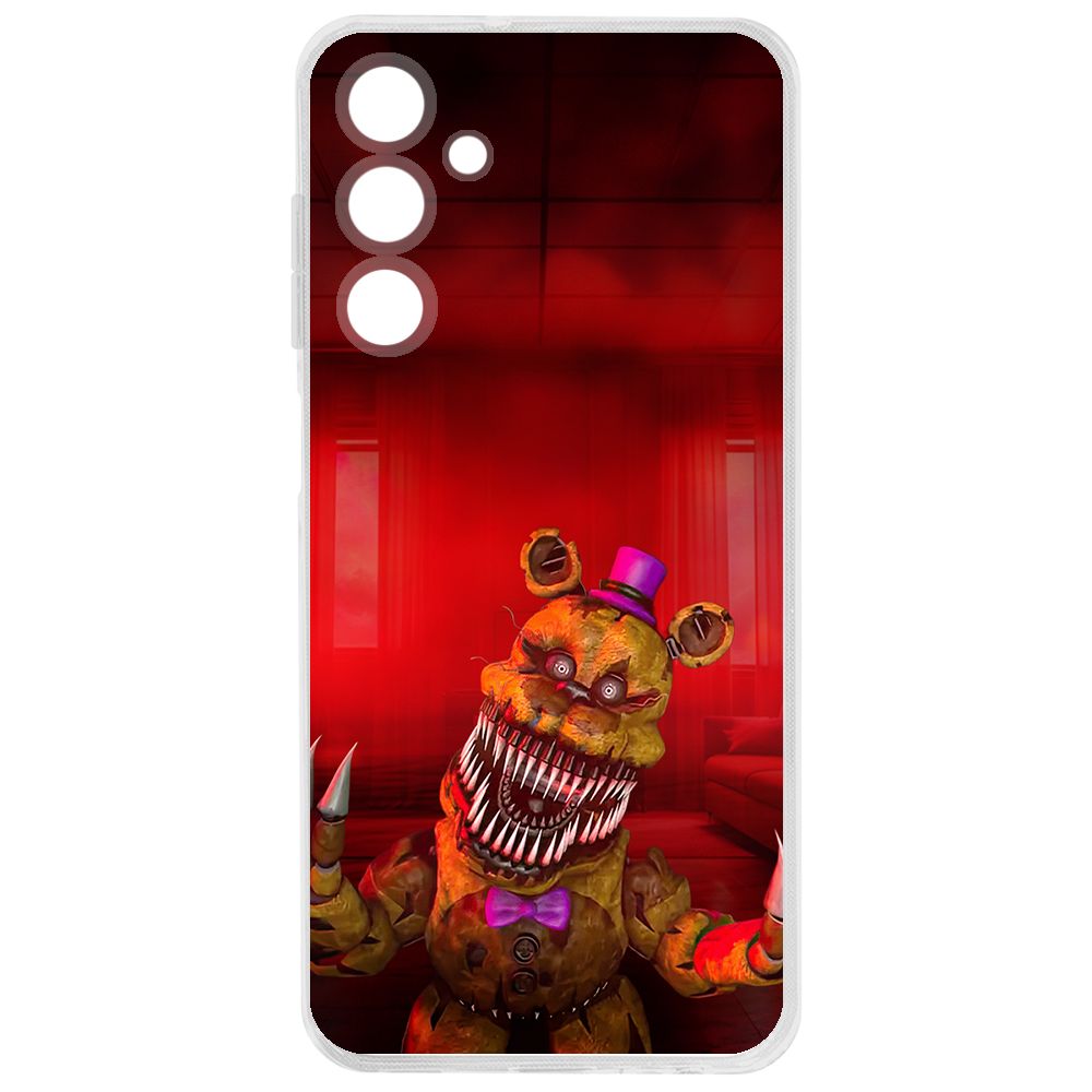 Чехол-накладка Krutoff Clear Case ФНАФ - Фредди атакует для Samsung Galaxy A25 5G (A256), Прозрачный
Чехол-накладка Krutoff Clear Case ФНАФ - Фредди атакует для Samsung Galaxy A25 5G (A256), Прозрачный