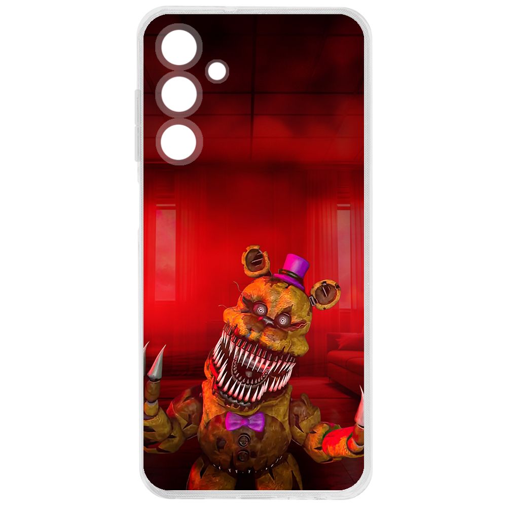 Чехол-накладка Krutoff Clear Case ФНАФ - Фредди атакует для Samsung Galaxy A15 4G (A155), Прозрачный
Чехол-накладка Krutoff Clear Case ФНАФ - Фредди атакует для Samsung Galaxy A15 4G (A155), Прозрачный