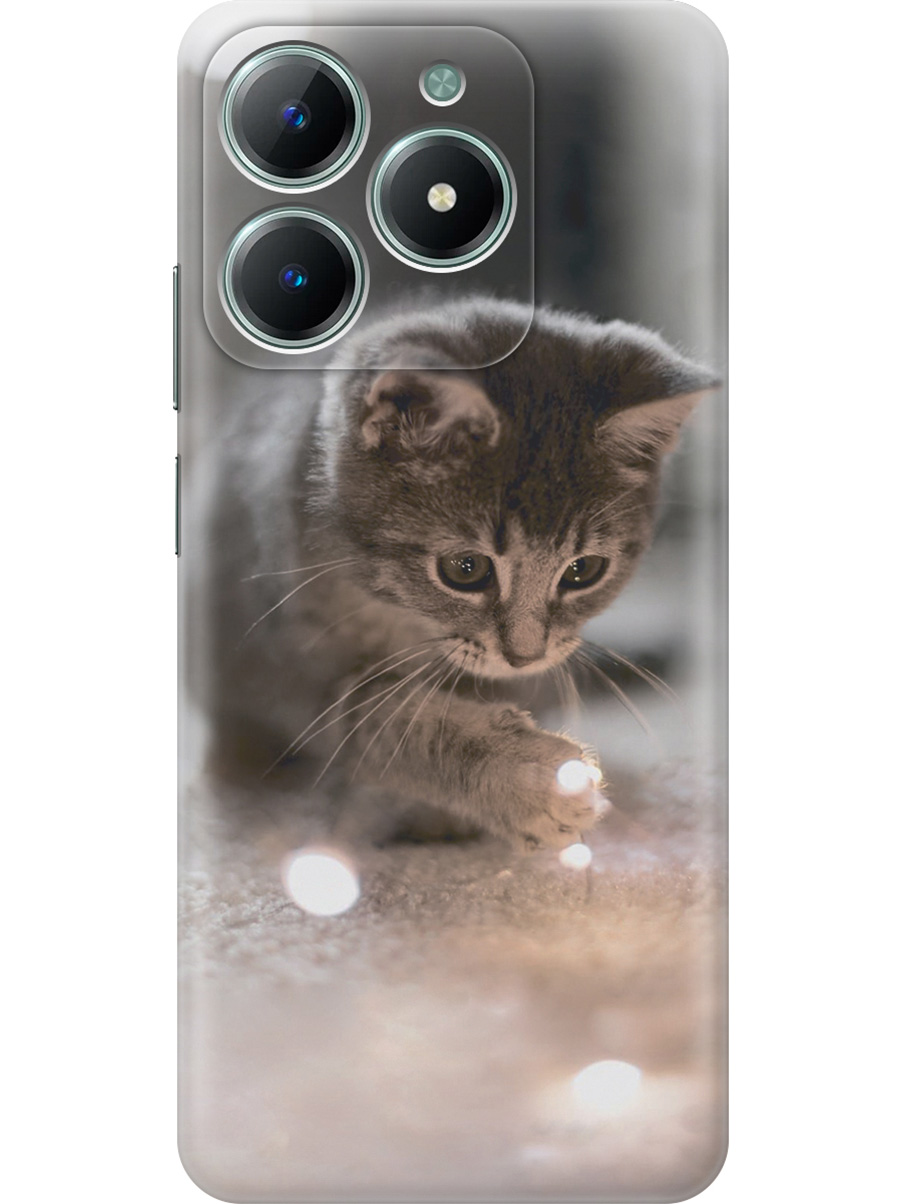 Силиконовый чехол на Realme C61 / C63 с принтом "Котенок и свет", Прозрачный;белый;коричневый;серый, 785979611
Силиконовый чехол на Realme C61 / C63 с принтом "Котенок и свет", Прозрачный;белый;коричневый;серый, 785979611