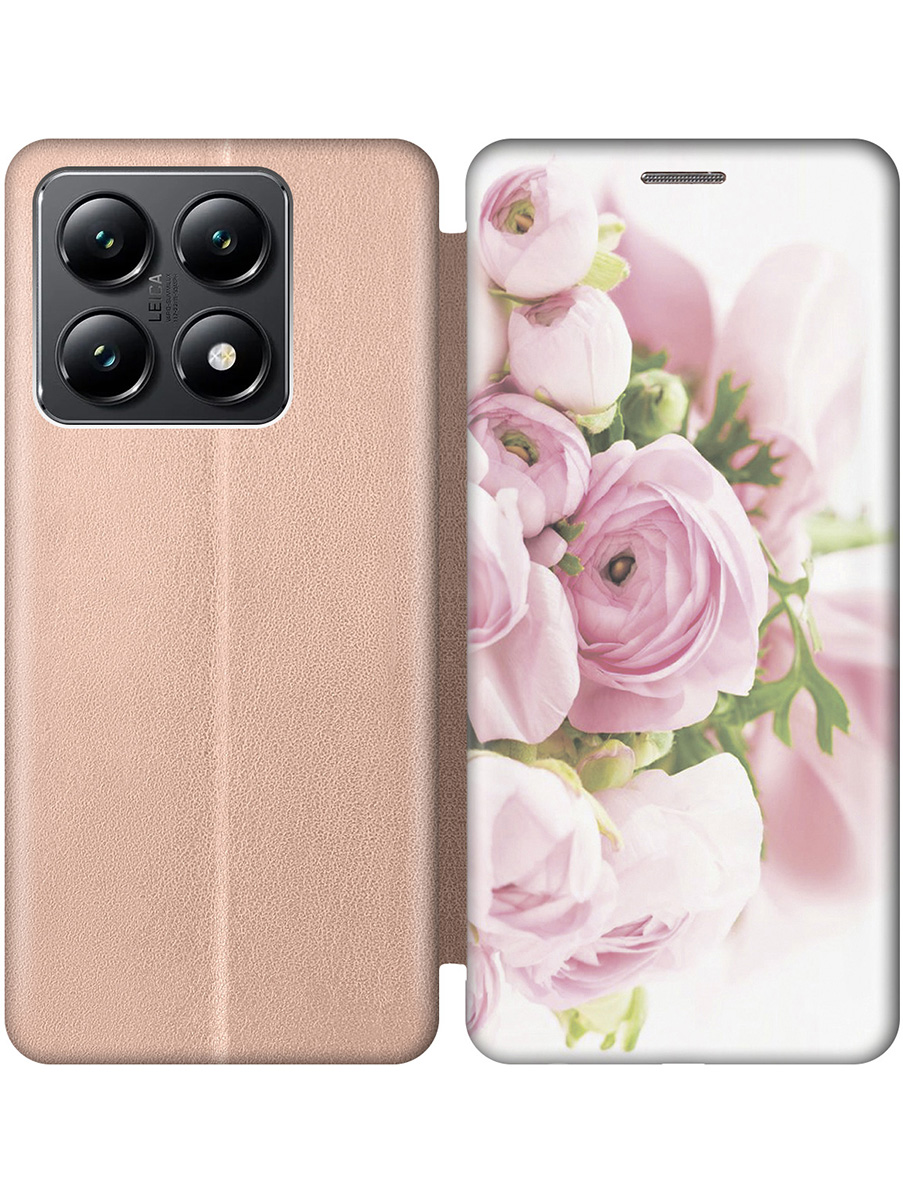 Чехол-книжка на Xiaomi 14T с принтом "Розовые розы" золотой, Золотистый;белый;розовый;серый, 785978421
Чехол-книжка на Xiaomi 14T с принтом "Розовые розы" золотой, Золотистый;белый;розовый;серый, 785978421