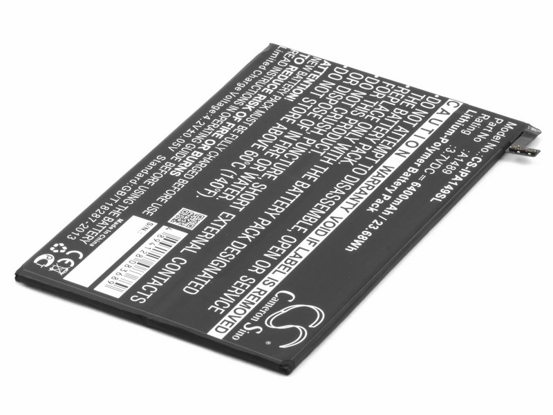 Аккумулятор для планшета Apple iPad Mini 2, 3 Retina (A1512), 020-8271-A, A1489, A1490, A1512, A1599, A1600, A1601
Аккумулятор для планшета Apple iPad Mini 2, 3 Retina (A1512), 020-8271-A, A1489, A1490, A1512, A1599, A1600, A1601