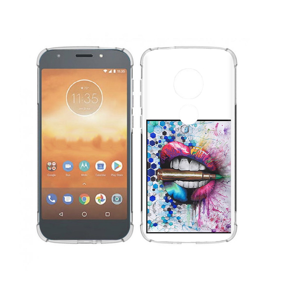 Чехол MyPads Tocco для Motorola Moto E5 Play разноцветные губы с пулей (PT227065.372.571), Прозрачный, Tocco
Чехол MyPads Tocco для Motorola Moto E5 Play разноцветные губы с пулей (PT227065.372.571), Прозрачный, Tocco