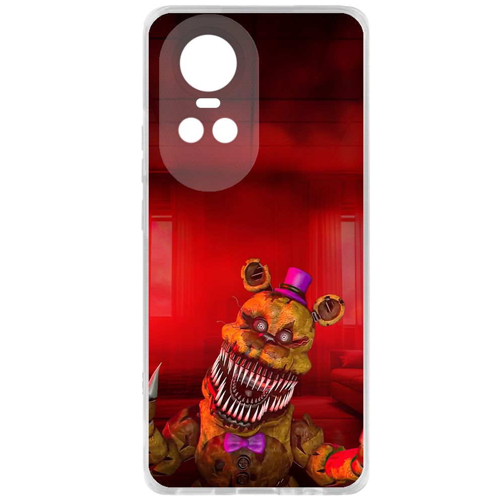 Чехол-накладка Krutoff Clear Case ФНАФ - Фредди атакует для Oppo Reno10 Pro 5G, Прозрачный
Чехол-накладка Krutoff Clear Case ФНАФ - Фредди атакует для Oppo Reno10 Pro 5G, Прозрачный