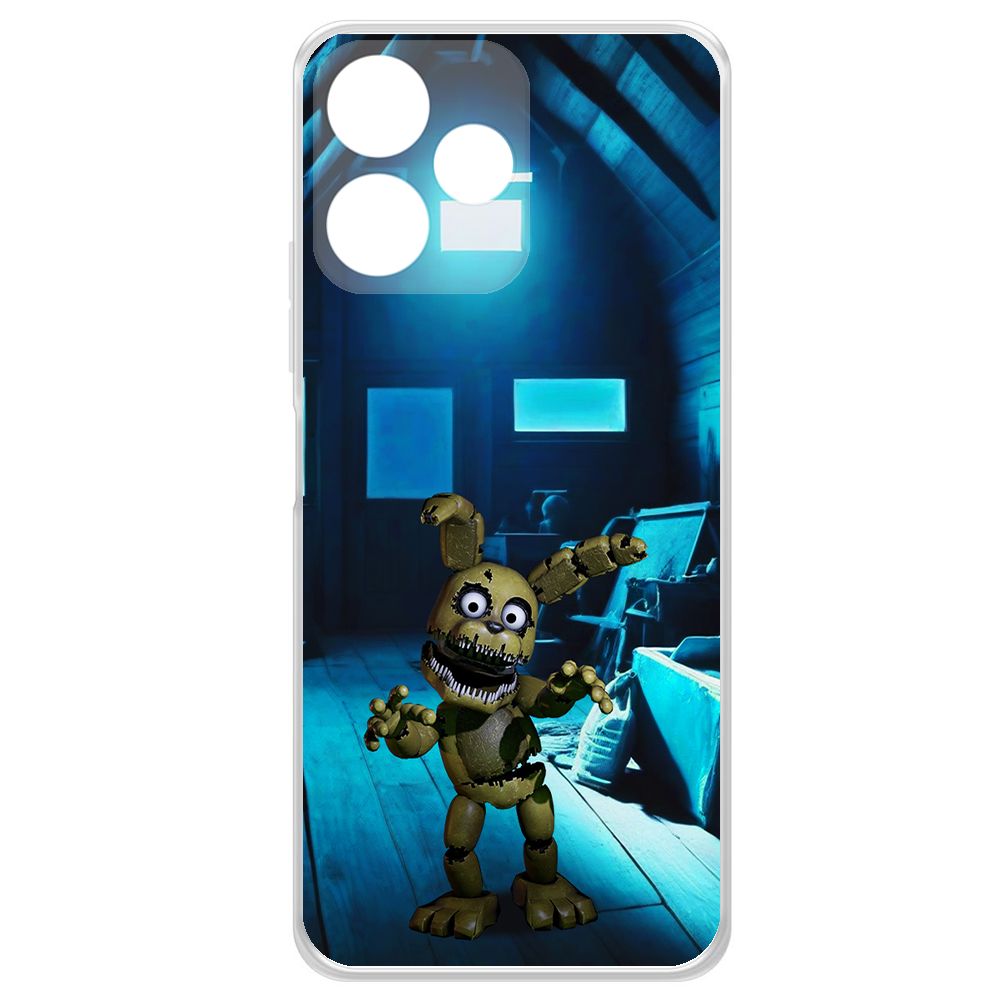 Чехол-накладка Krutoff Clear Case ФНАФ - Плюштрап для Xiaomi Poco M6 Pro 5G, Прозрачный
Чехол-накладка Krutoff Clear Case ФНАФ - Плюштрап для Xiaomi Poco M6 Pro 5G, Прозрачный