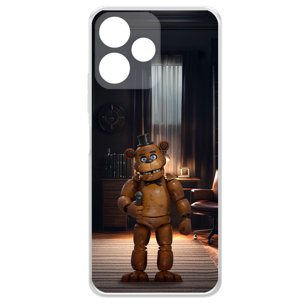 Чехол-накладка Krutoff Clear Case ФНАФ - Медведь Фредди для Xiaomi Poco M6 Pro 5G, Прозрачный
Чехол-накладка Krutoff Clear Case ФНАФ - Медведь Фредди для Xiaomi Poco M6 Pro 5G, Прозрачный