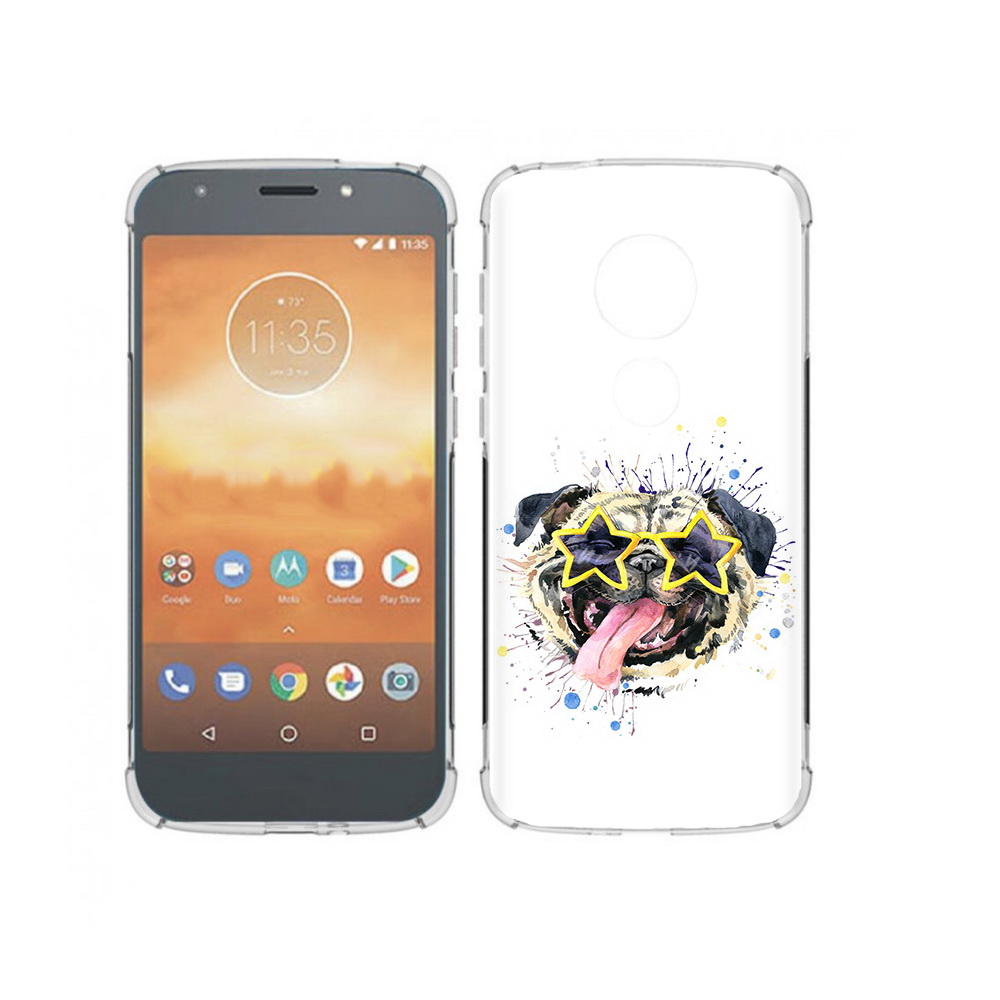 Чехол MyPads Tocco для Motorola Moto E5 Play мопс боксер (PT227065.372.482), Прозрачный, Tocco
Чехол MyPads Tocco для Motorola Moto E5 Play мопс боксер (PT227065.372.482), Прозрачный, Tocco