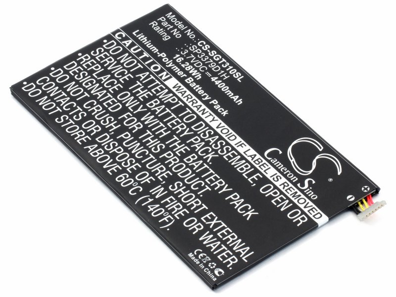 Аккумулятор для Samsung Galaxy Tab 3 8.0 SM-T311 (T4450E), AAAD415JS/7-B, T4450C, T4450E, GH43-03857A
Аккумулятор для Samsung Galaxy Tab 3 8.0 SM-T311 (T4450E), AAAD415JS/7-B, T4450C, T4450E, GH43-03857A