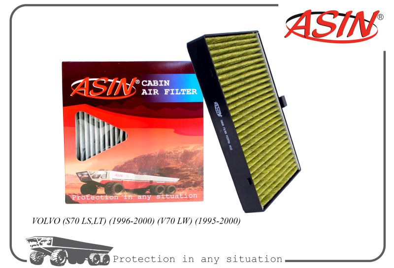 Фильтр салон. 9171296 ASIN.FC2975A антибакт., уголь. VOLVO S70 LS,LT 96-00 V70 LW 1995-00
Фильтр салон. 9171296 ASIN.FC2975A антибакт., уголь. VOLVO S70 LS,LT 96-00 V70 LW 1995-00