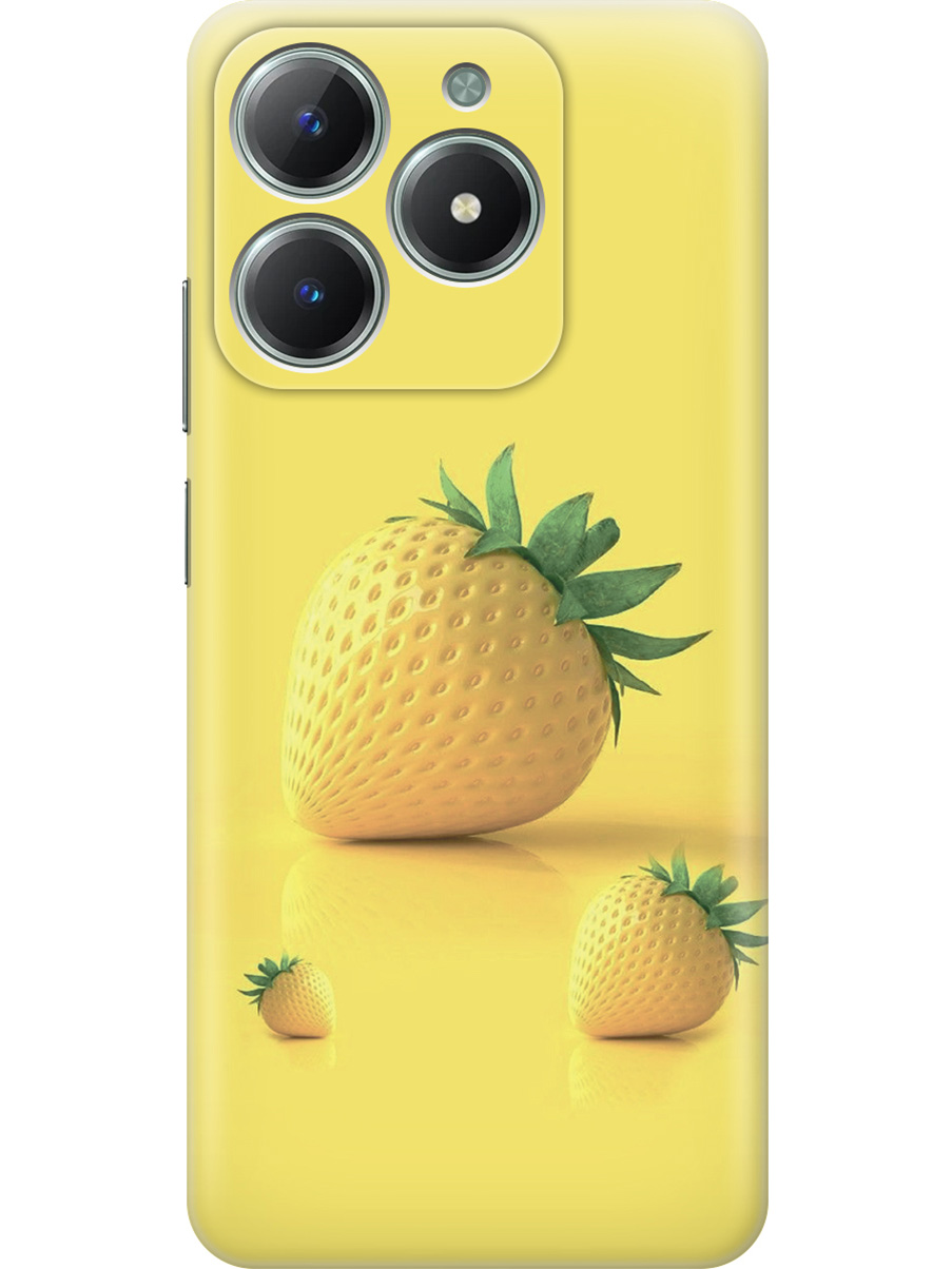 Силиконовый чехол на Realme C61 / C63 с принтом "Желтая клубника", Прозрачный;черный, 785979651
Силиконовый чехол на Realme C61 / C63 с принтом "Желтая клубника", Прозрачный;черный, 785979651