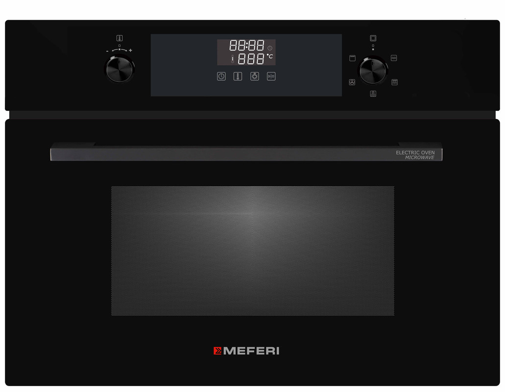 Встраиваемый электрический духовой шкаф Meferi MEO607BK MICROWAVE черный, MEO607BK MICROWAVE
Встраиваемый электрический духовой шкаф Meferi MEO607BK MICROWAVE черный, MEO607BK MICROWAVE